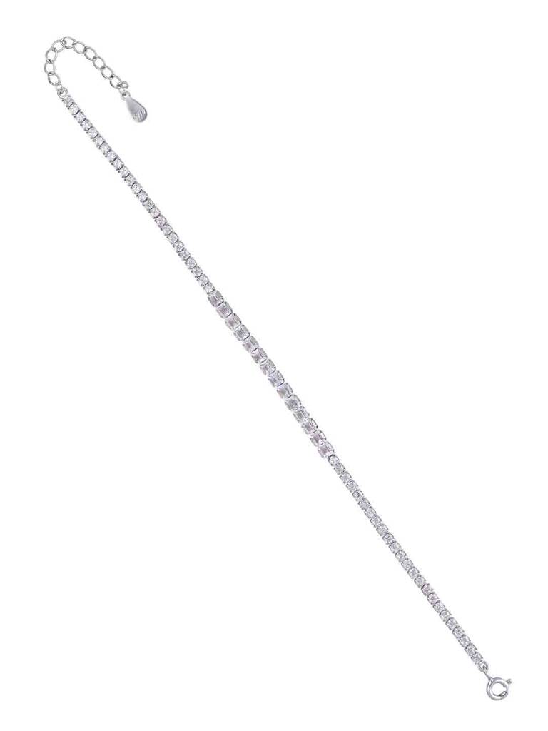 Radiant Solitaire Tennis Bracelet : BRTN71-S-NA