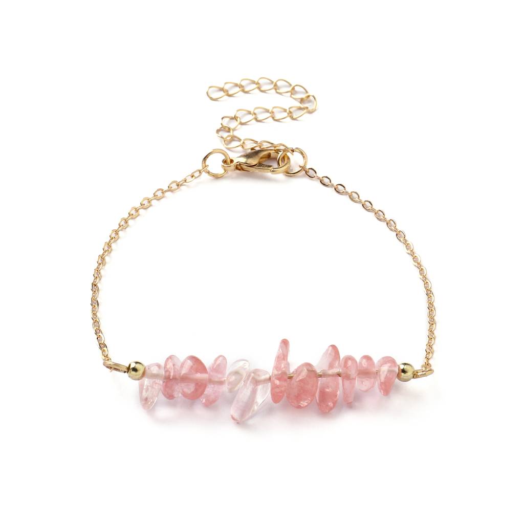 Bond Of Positive Energy Bracelet For Women & Girls : BS14199-G-PNK