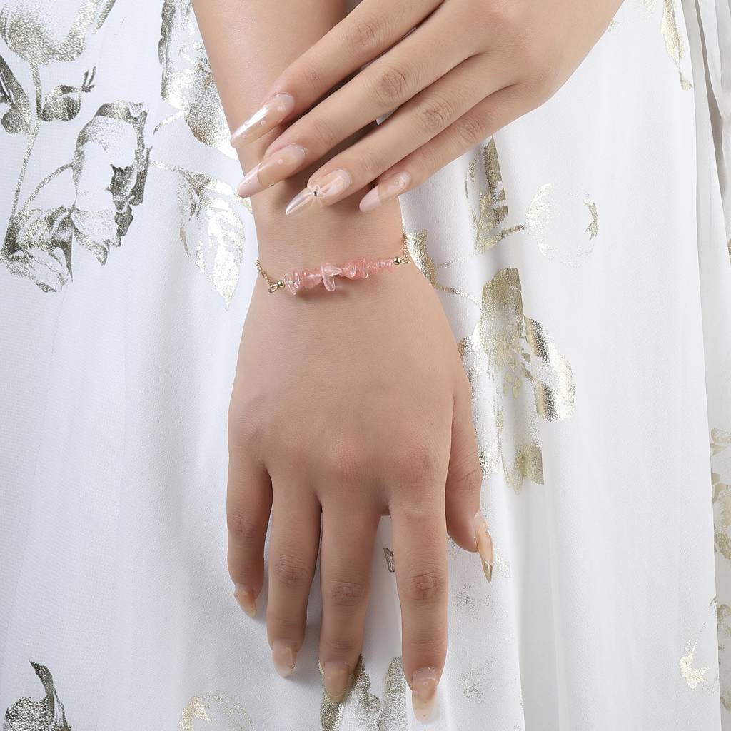 Bond Of Positive Energy Bracelet For Women & Girls : BS14199-G-PNK