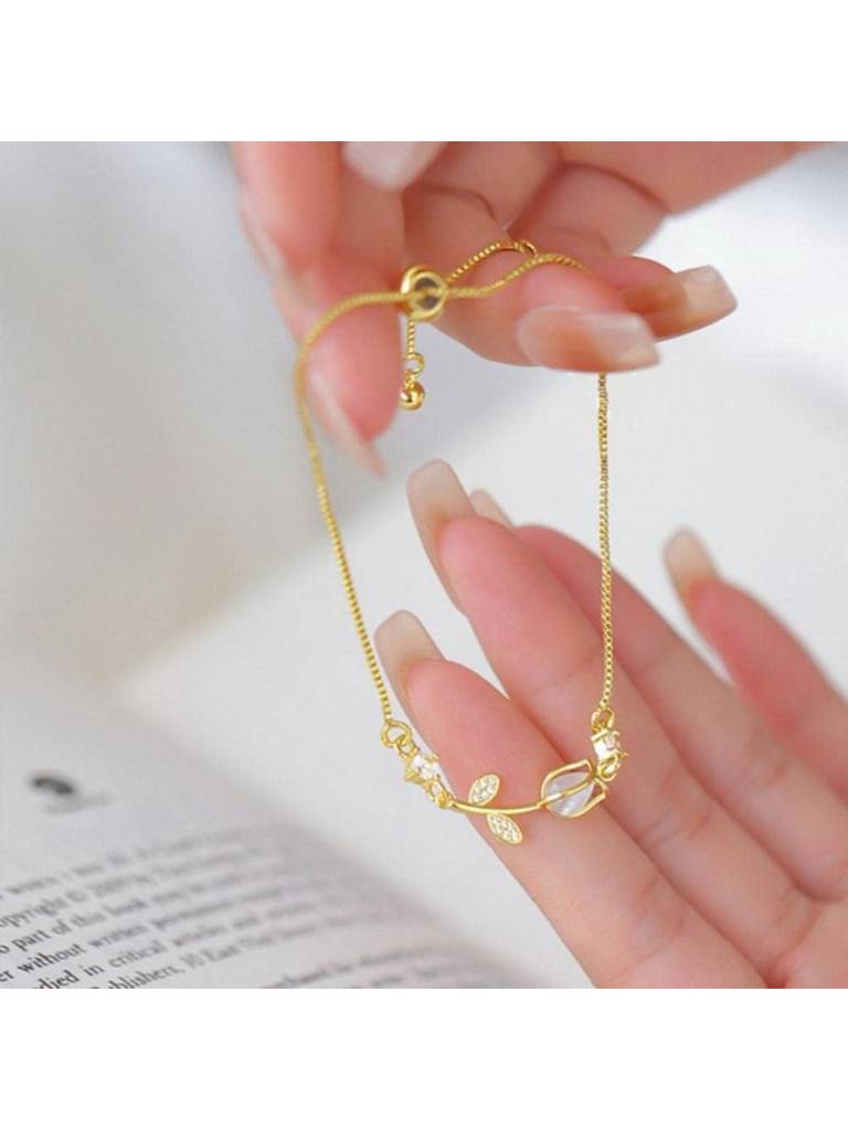 Tulip Dream Bracelet For Women & Girls Jewellery Accessories : BS14357-G