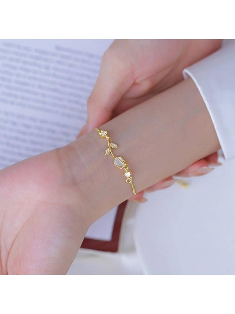 Tulip Dream Bracelet For Women & Girls Jewellery Accessories : BS14357-G