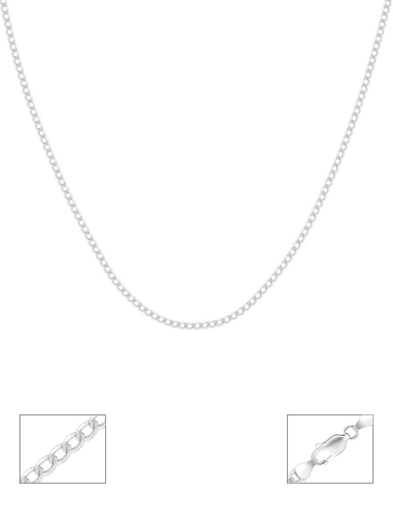 Signature Curb Silver Chain : BSGC279