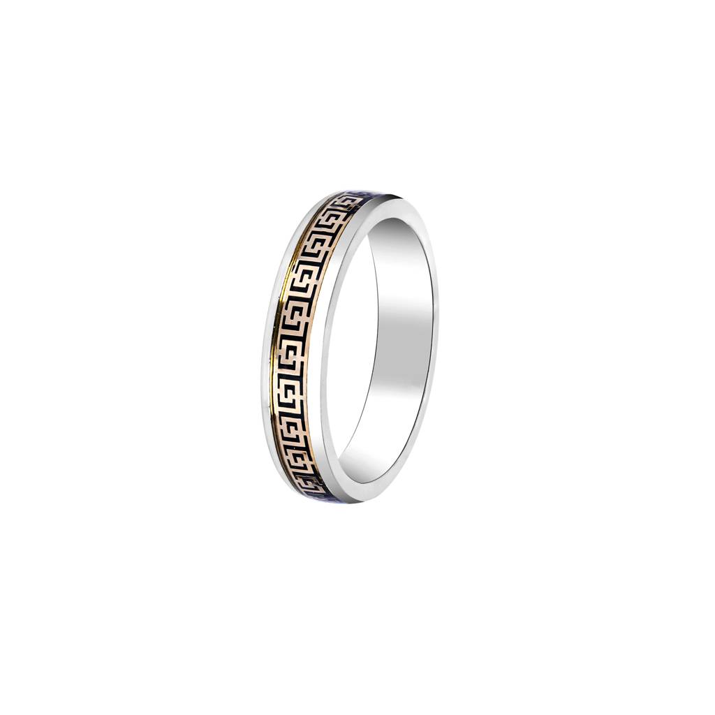 Classy Black Gents Ring : BSGR413