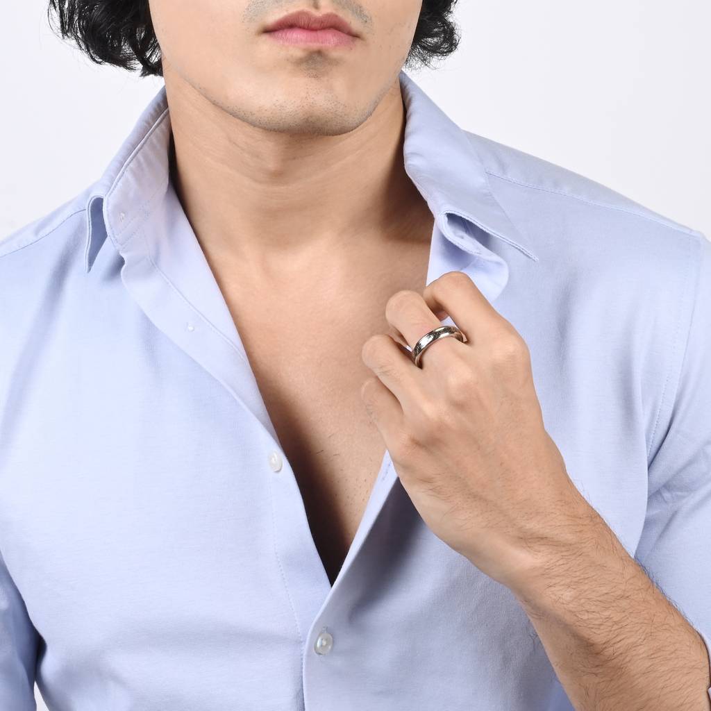 Classy Black Gents Ring : BSGR413