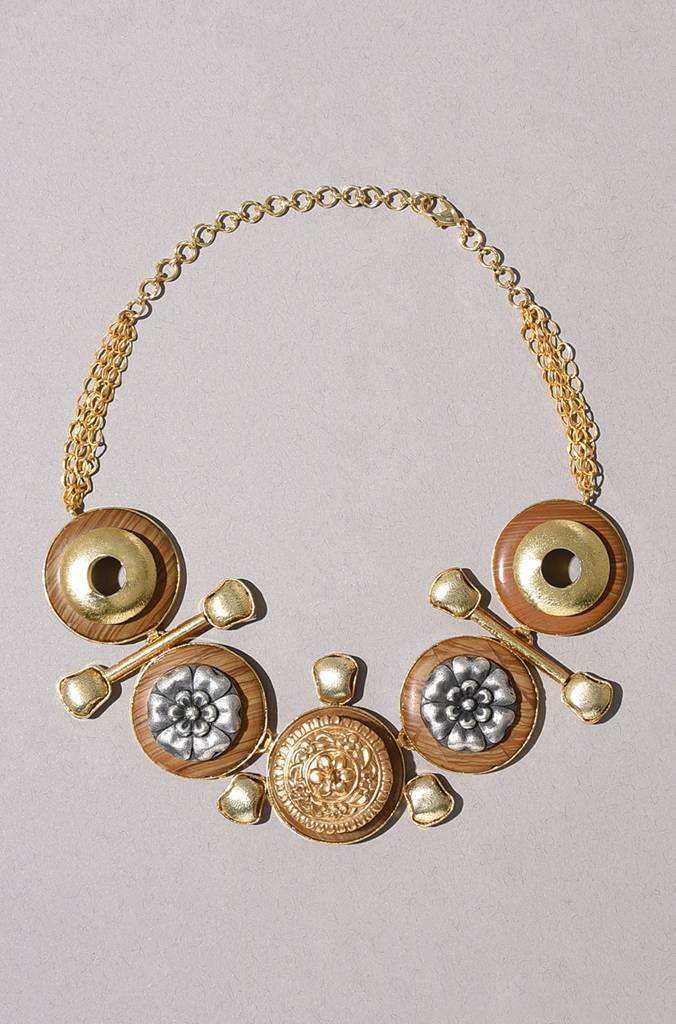 Gold Tone Bespoke Choker