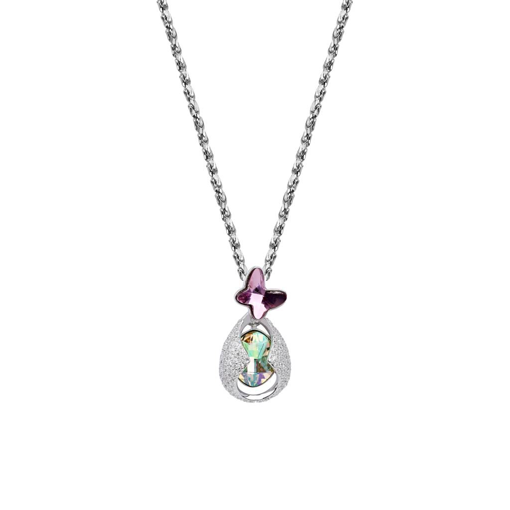 Butterfly Prism Necklace : BTNC499