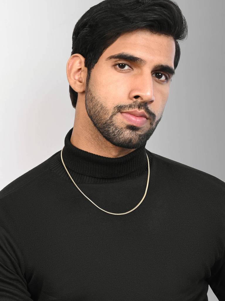 Aura Box Gold-Tone Silver Chain : BWGC314