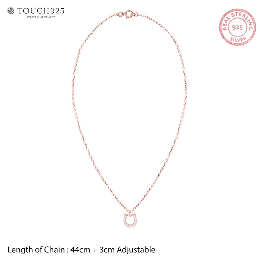U-Shape Pendant Necklace : BWNC501