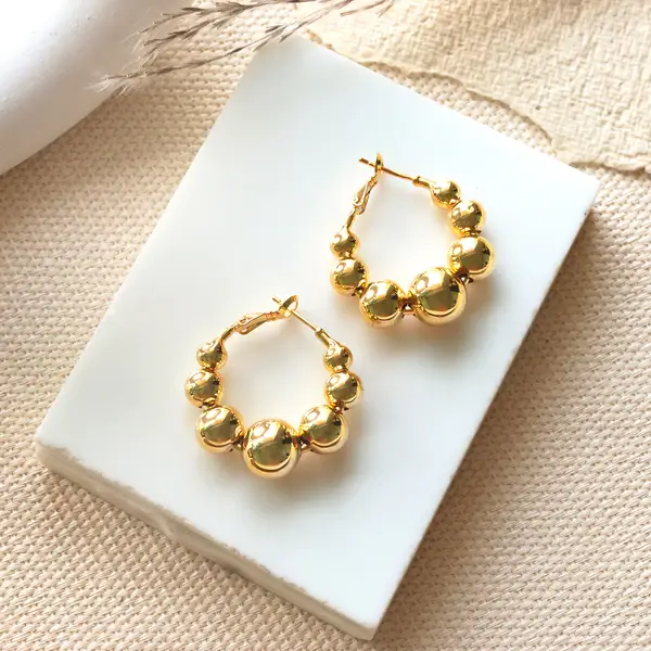 Bauble Bling Hoops