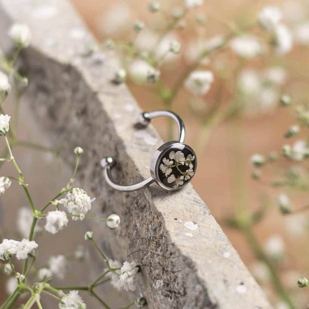 Bird'S Nest Ebony Ring : LA-FF-R-BNER-G1