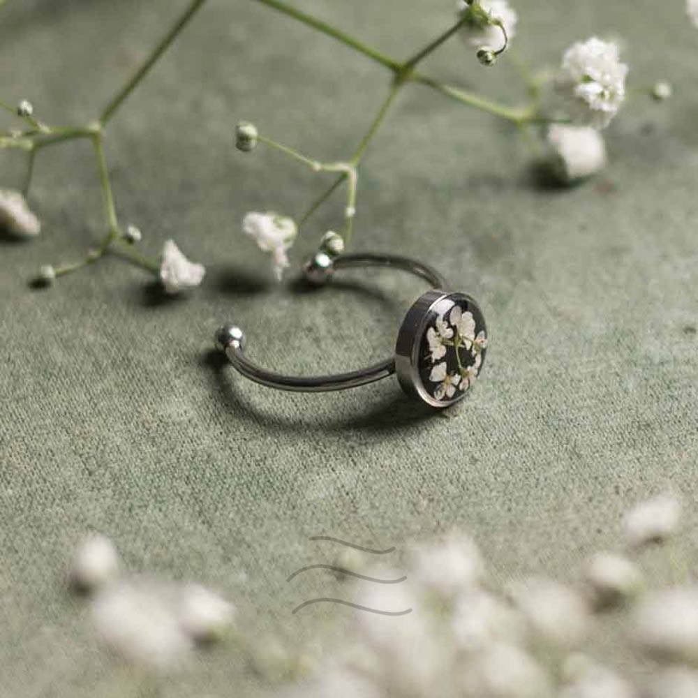 Bird'S Nest Ebony Ring : LA-FF-R-BNER-G1