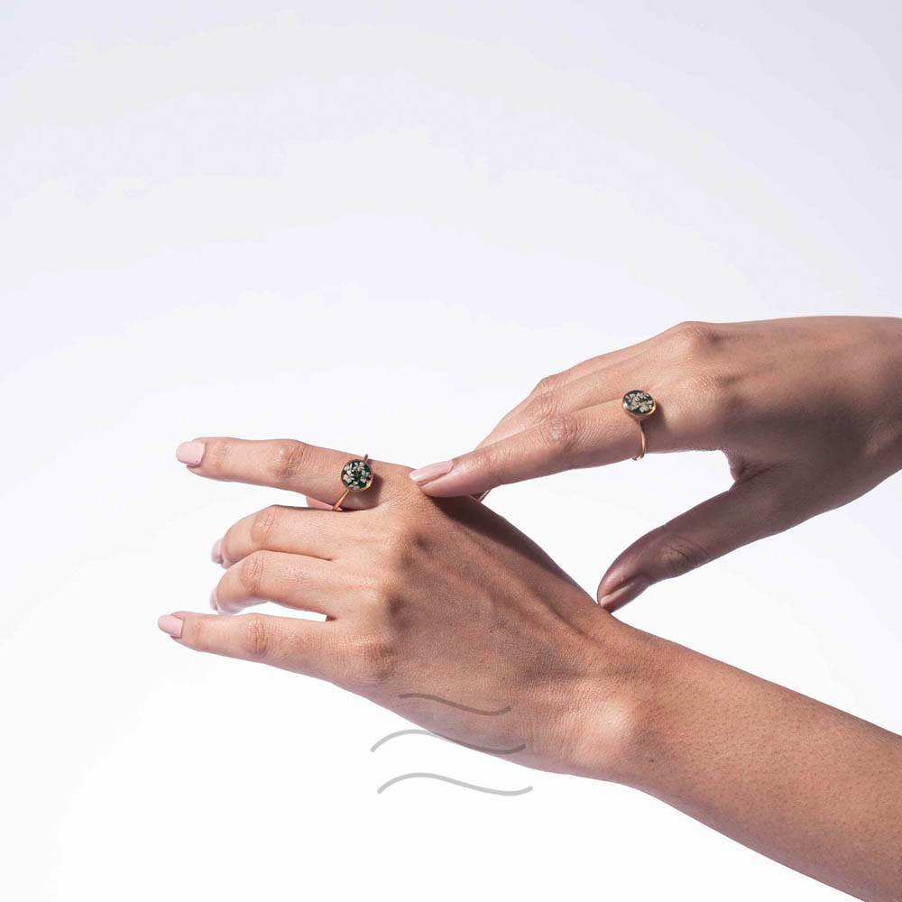 Bird'S Nest Jade Ring : LA-FF-R-BNJ-G1