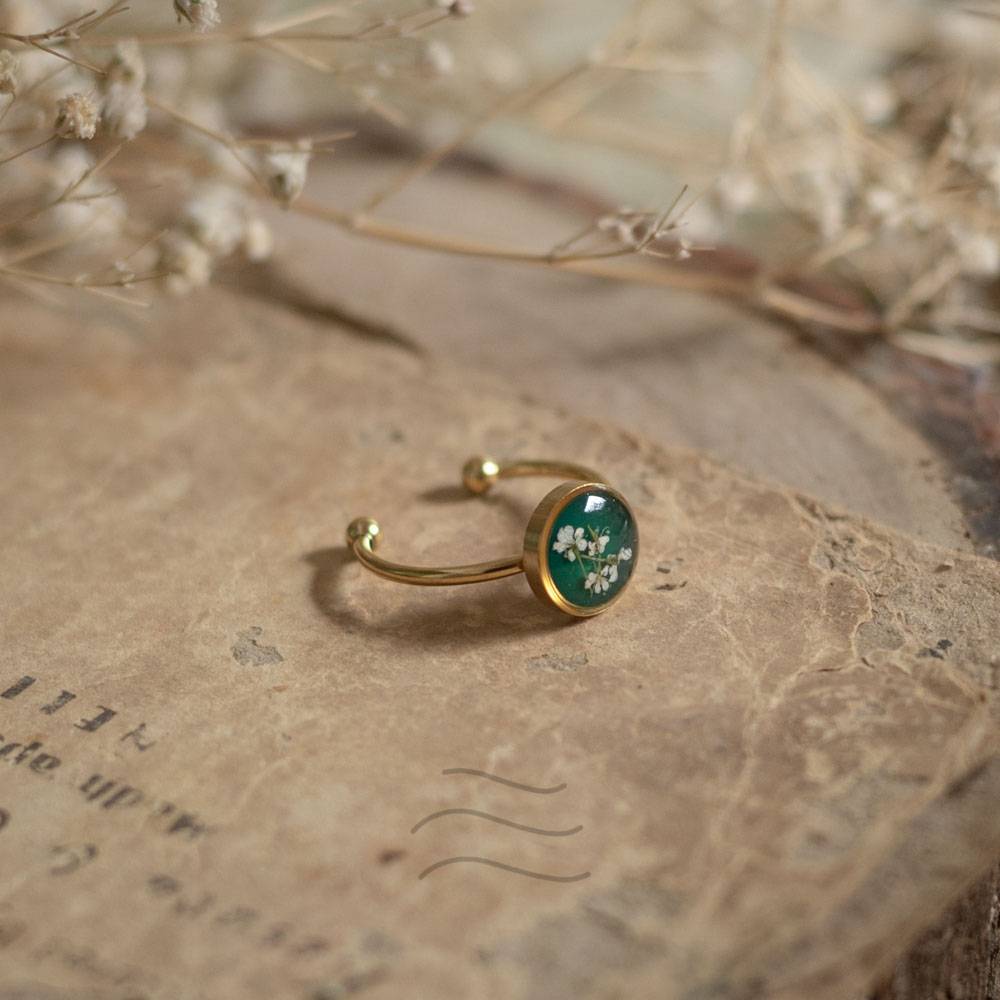 Bird'S Nest Jade Ring : LA-FF-R-BNJ-G1