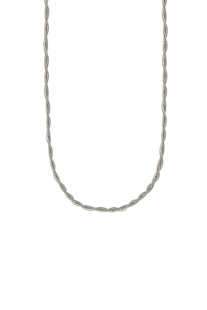 Silberry 925 Sterling Silver Twisted Chain : C11