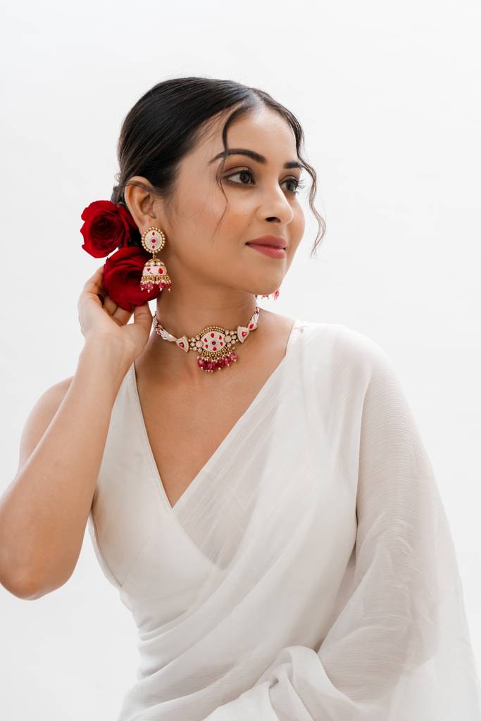 Daisy Pearl Necklace : PA-200