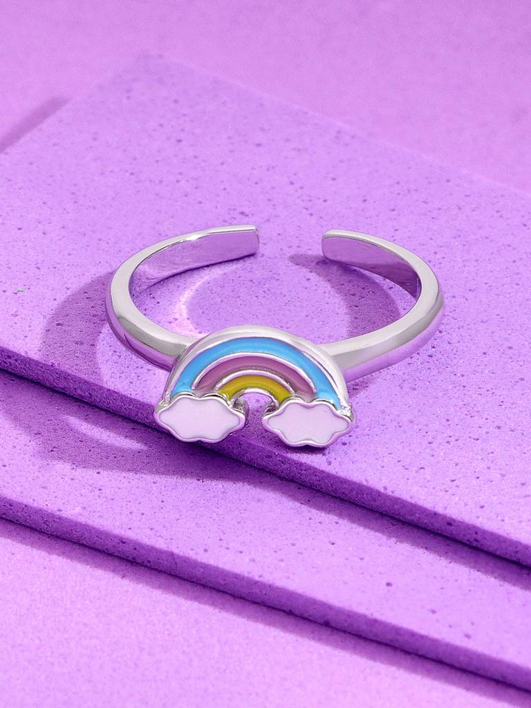 Kids Rainbow Silver Ring | Kids Rainbow Silver Ring · Eternz