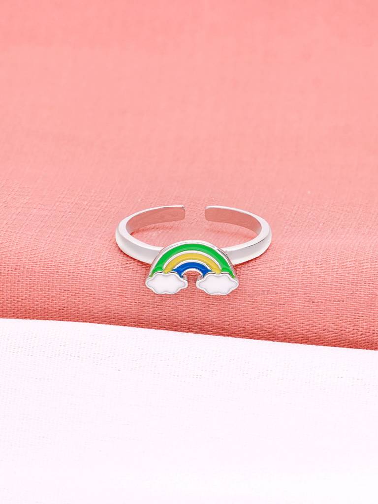 Sterling Silver Kids Rainbow Ring | Sterling Silver Kids Rainbow Ring ...