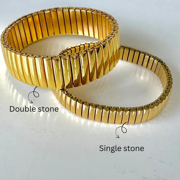 Italian Gold Bracelet - Thin : BCLT00307