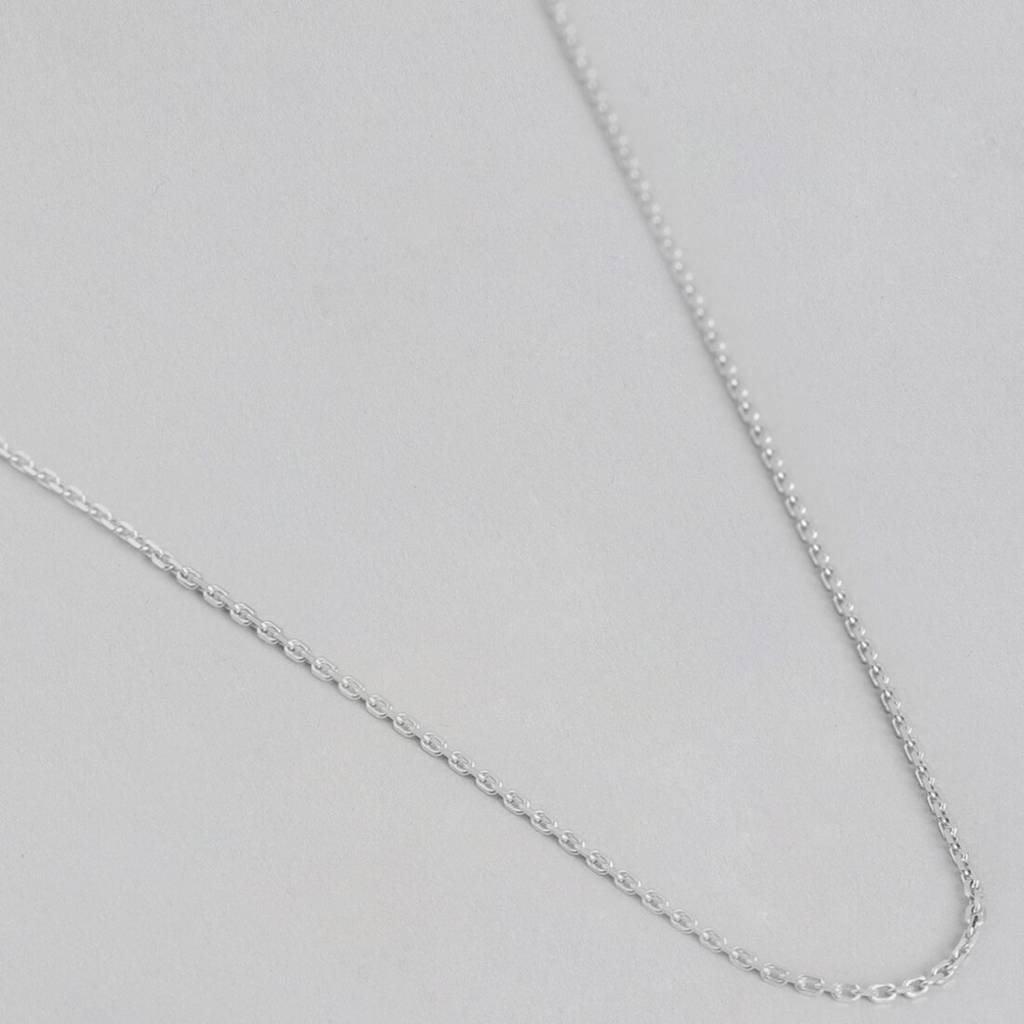 Rhodium Plated 925 Sterling Silver Chain : CH-10004