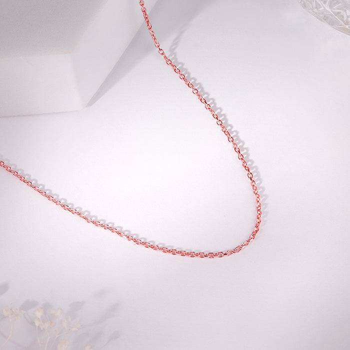 Giva 925 Silver Rose Gold Eternia Chain| Gifts For Women And Girls | With Certificate Of Authenticity And 925 Stamp |  : CH003