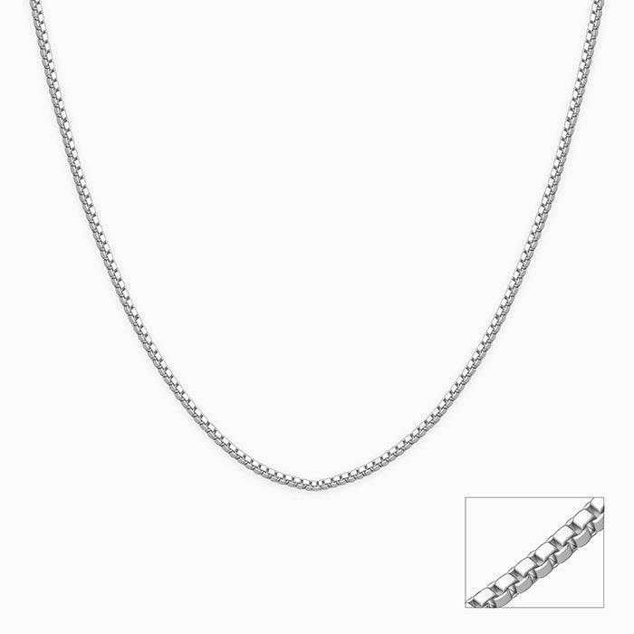 Giva 925 Silver Sleek Link Chain For Him| Gifts For Women And Girls | With Certificate Of Authenticity And 925 Stamp  : CH0108