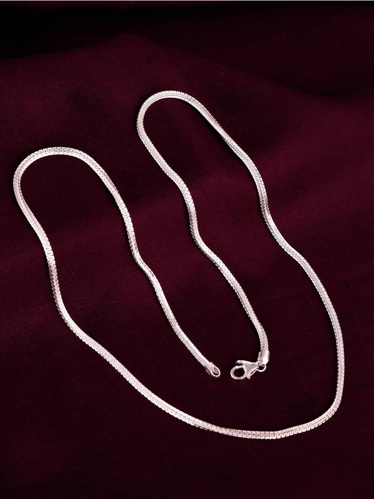 Giva 925 Sterling Silver Link Aura Chain