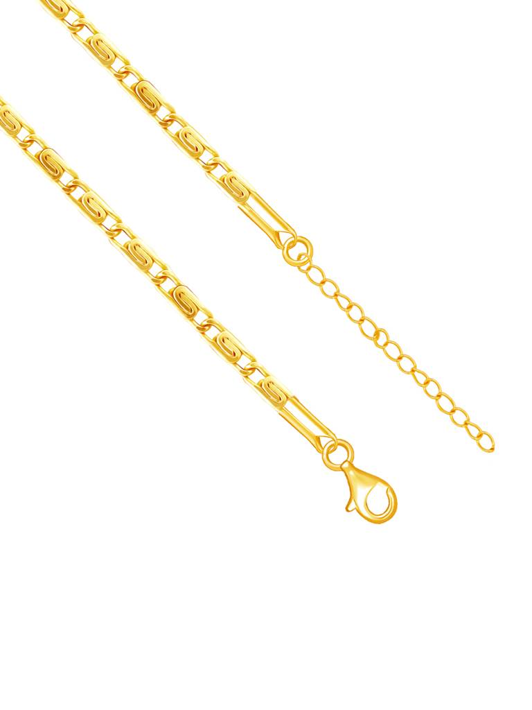 Giva 925 Sterling Silver Golden Soft Whispers Chain