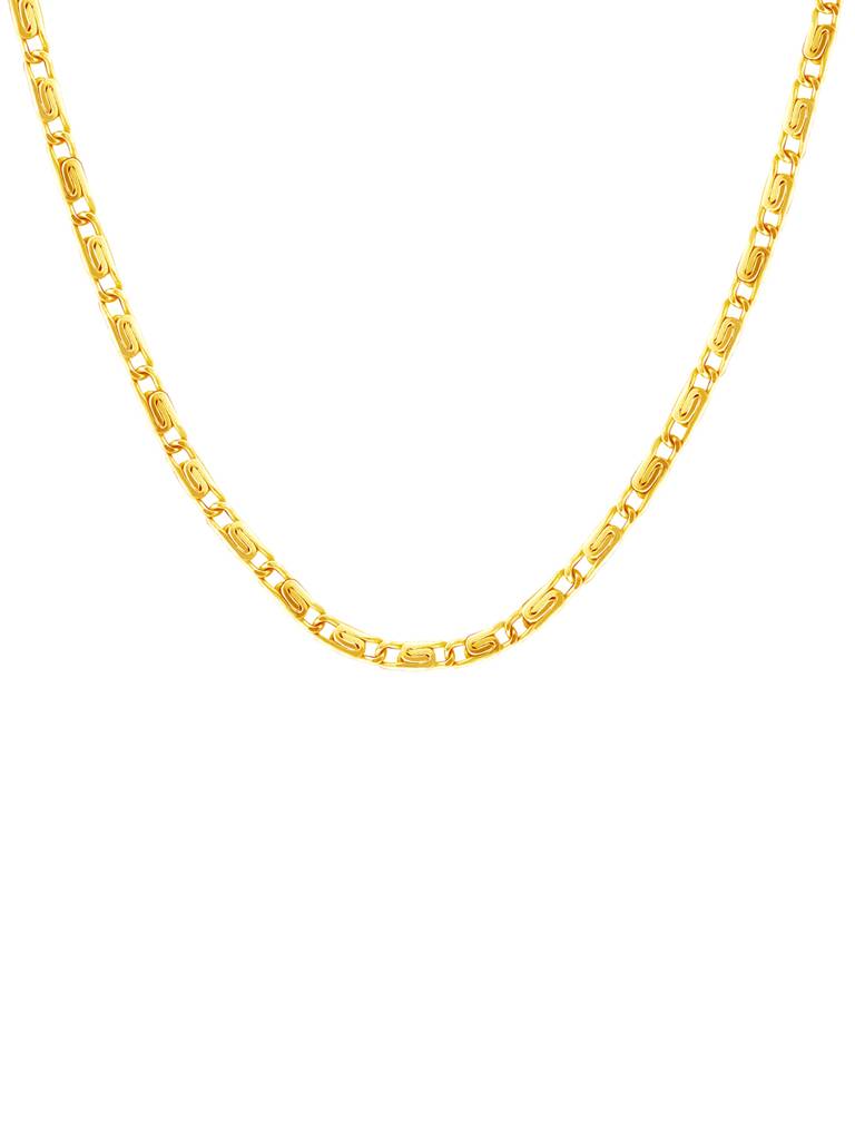 Giva 925 Sterling Silver Golden Soft Whispers Chain