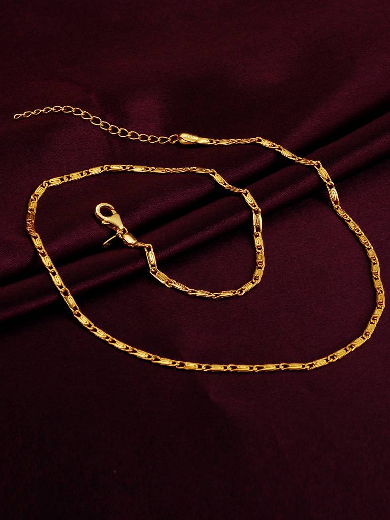 Giva 925 Sterling Silver Golden Soft Whispers Chain