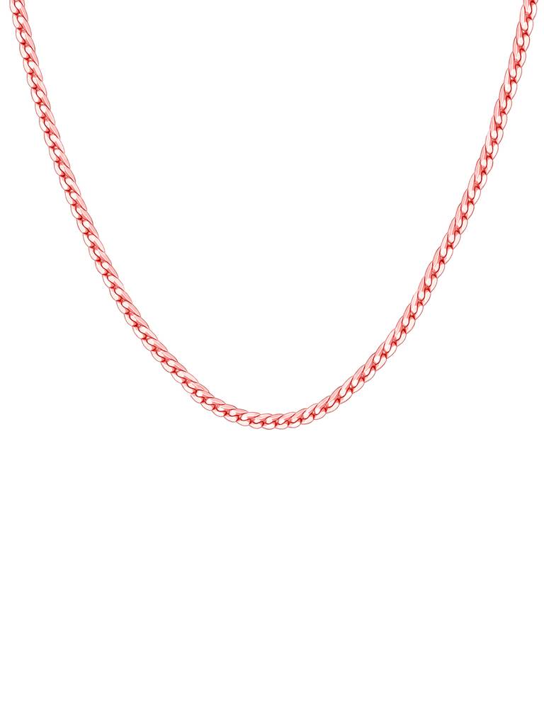 Giva 925 Sterling Silver Rose Gold Ripple Of Happiness Chain