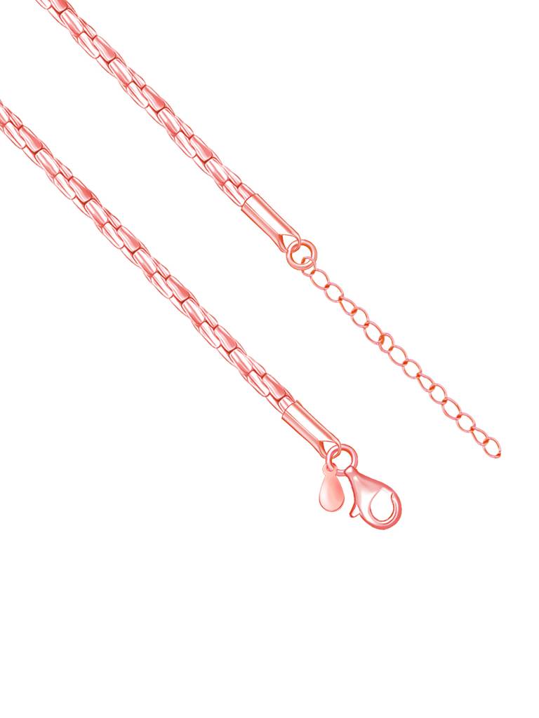 Giva 925 Sterling Silver Rose Gold Treasured Dreams Chain