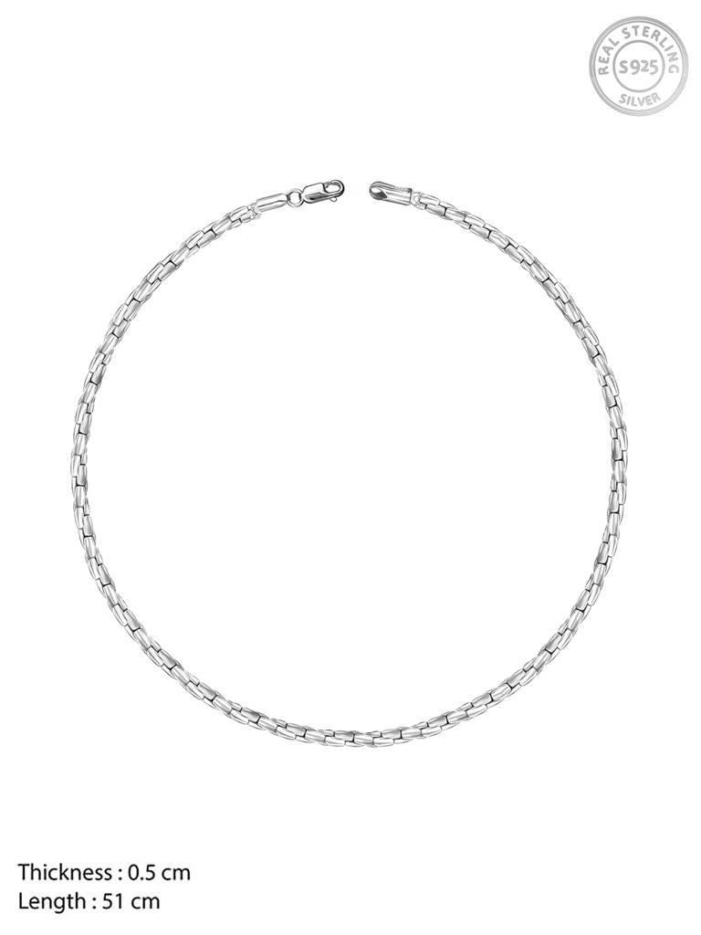 Giva 925 Sterling Silver Unity Link Chain