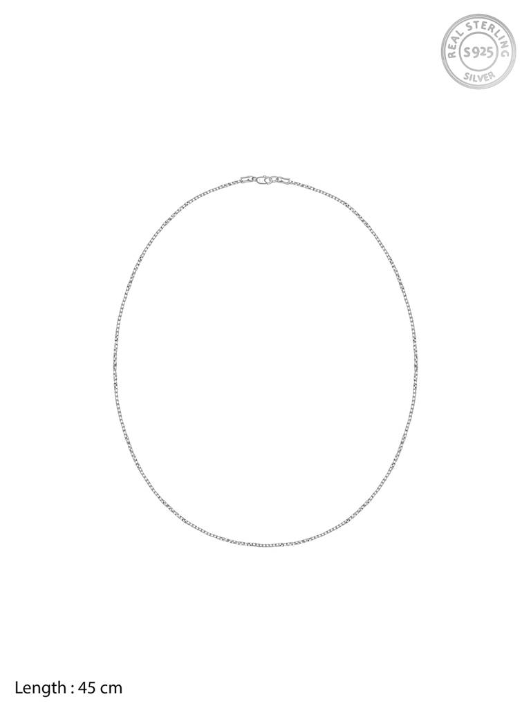 Giva 925 Sterling Silver Link Lore Chain