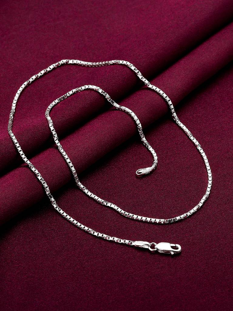 Giva 925 Sterling Silver Link Lore Chain