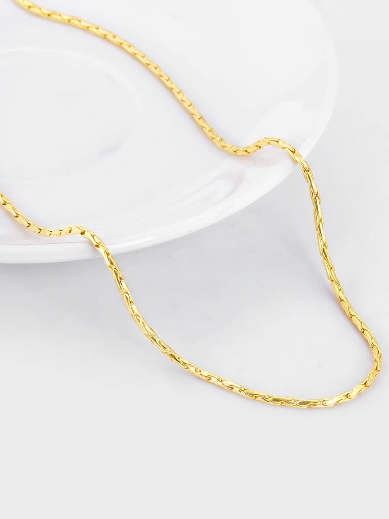 Giva 925 Sterling Silver Golden Sense Of Wonder Chain