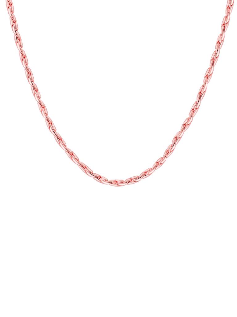 Giva 925 Sterling Silver Rose Gold Rhythmic Rain Chain