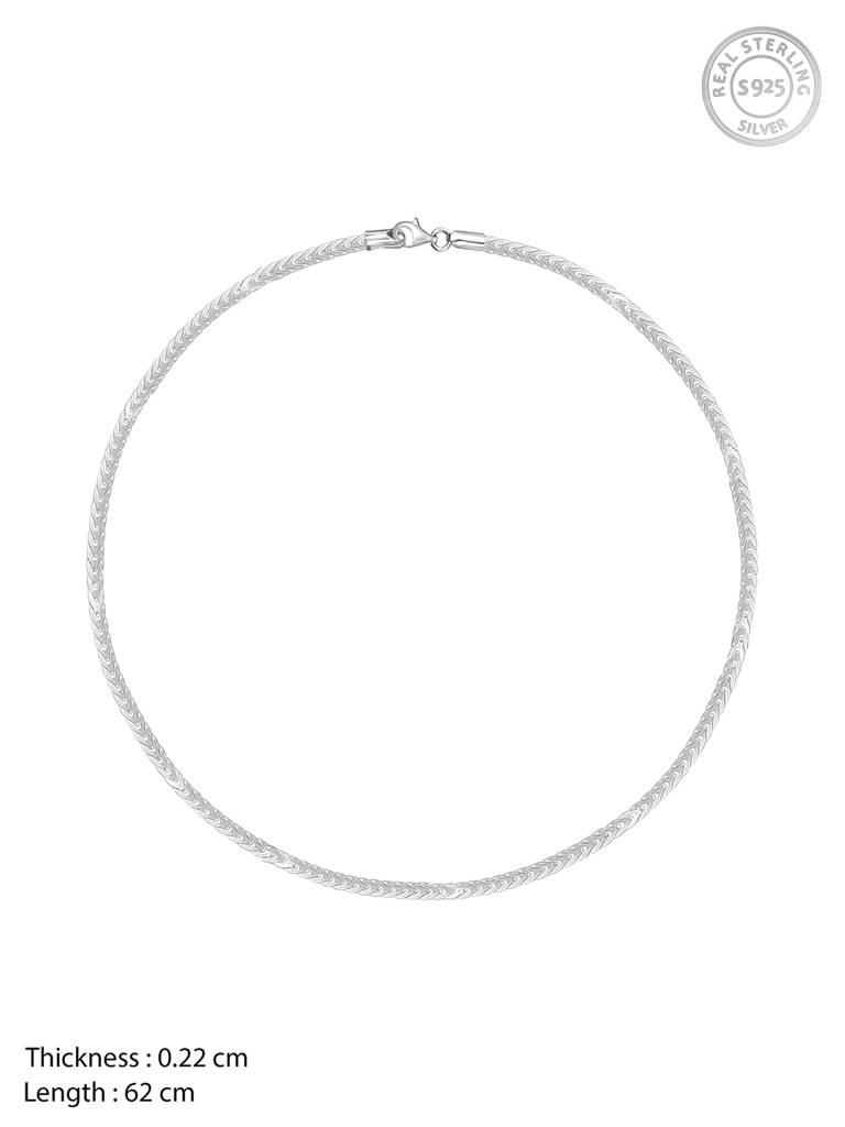 Giva 925 Sterling Silver Sweetheart Chain