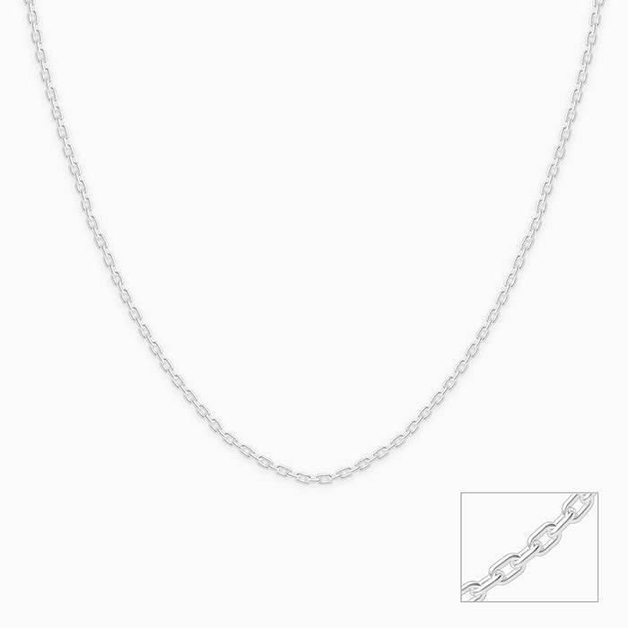 Giva 925 Silver Sparkle Minimalist Chain| Gifts For Women And Girls | With Certificate Of Authenticity And 925 Stamp  : CH0140