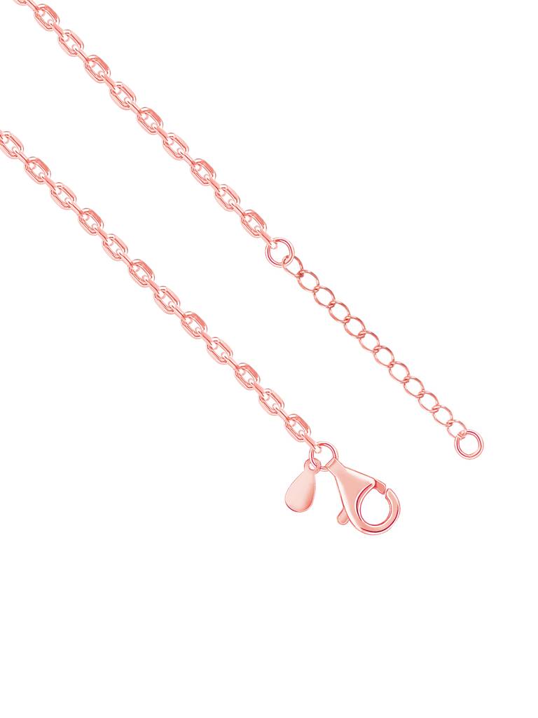 Silver Rose Gold Unify Link Chain For Her : CH0144