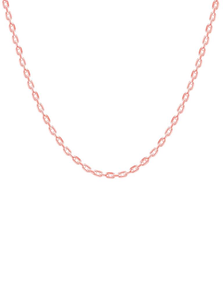 Silver Rose Gold Unify Link Chain For Her : CH0144