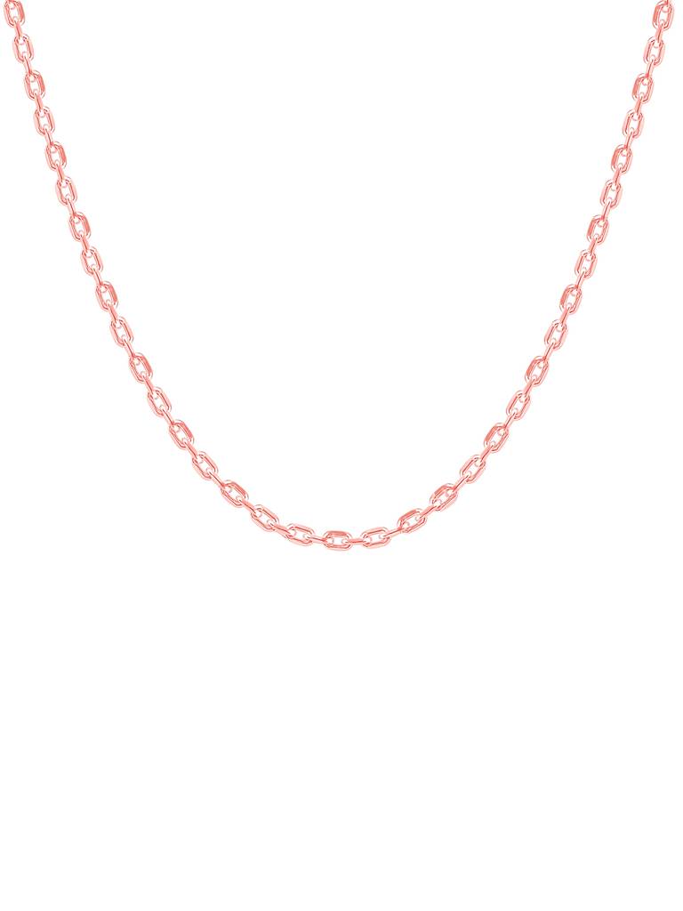 Silver Rose Gold Beckon Chain For Him : CH0147
