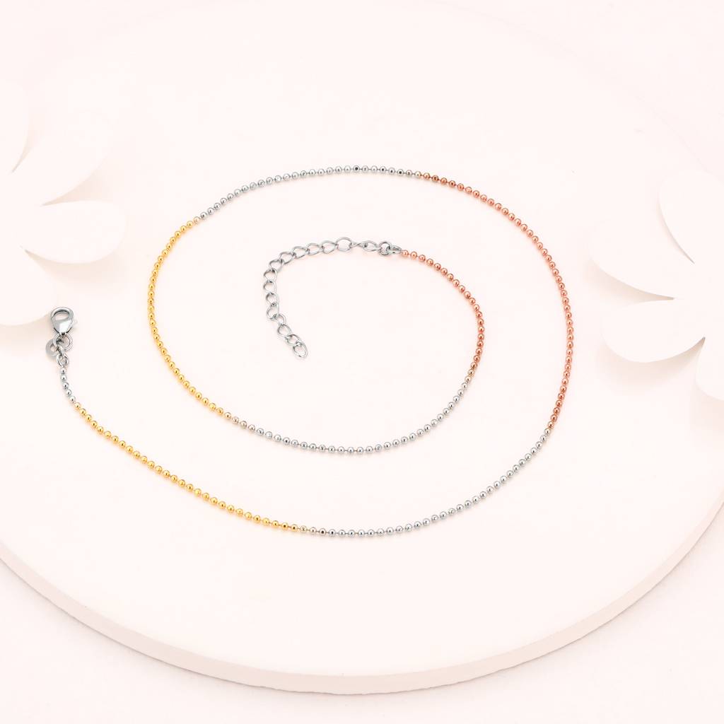 Giva 925 Silver, Golden And Rose Gold Imperial Chain | Gifts For Women And Girls | With Ce : CH0155