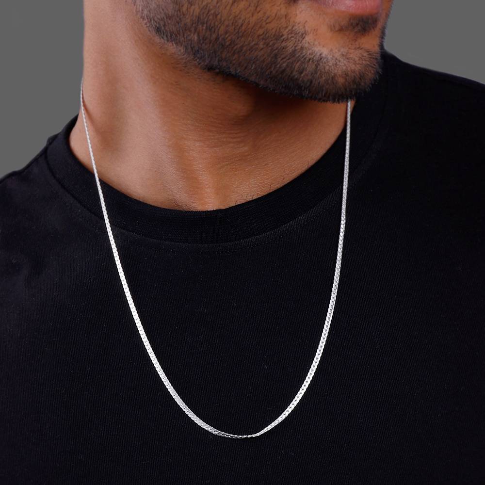 Silver Verdure Chain For Him : CH0171