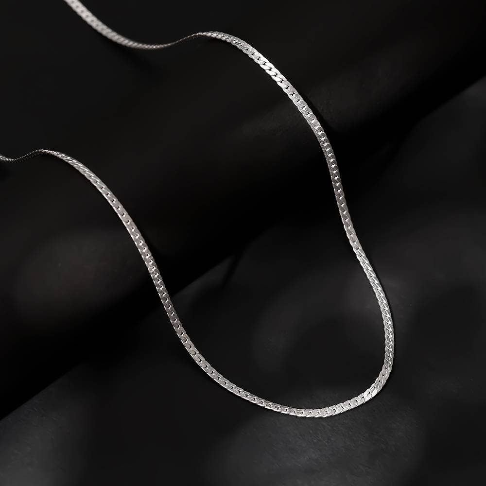 Silver Verdure Chain For Him : CH0171
