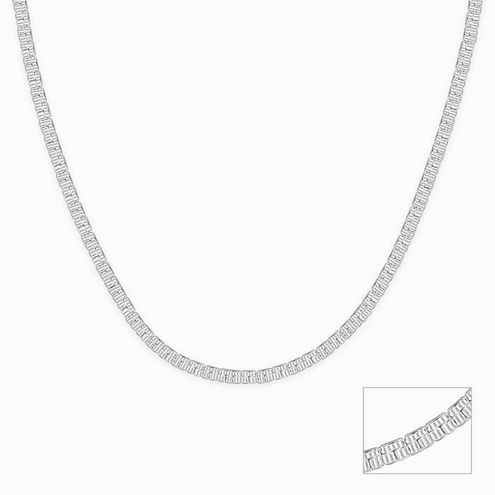 Giva 925 Silver Valour Chain For Him| Gifts For Mens And Boys| With Certificate Of Authent : CH0173