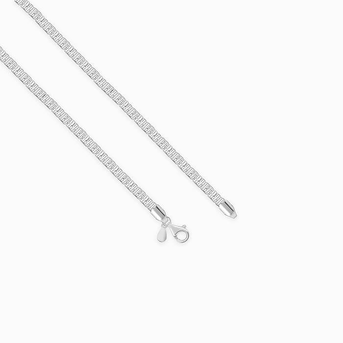 Giva 925 Silver Valour Chain For Him| Gifts For Mens And Boys| With Certificate Of Authent : CH0173