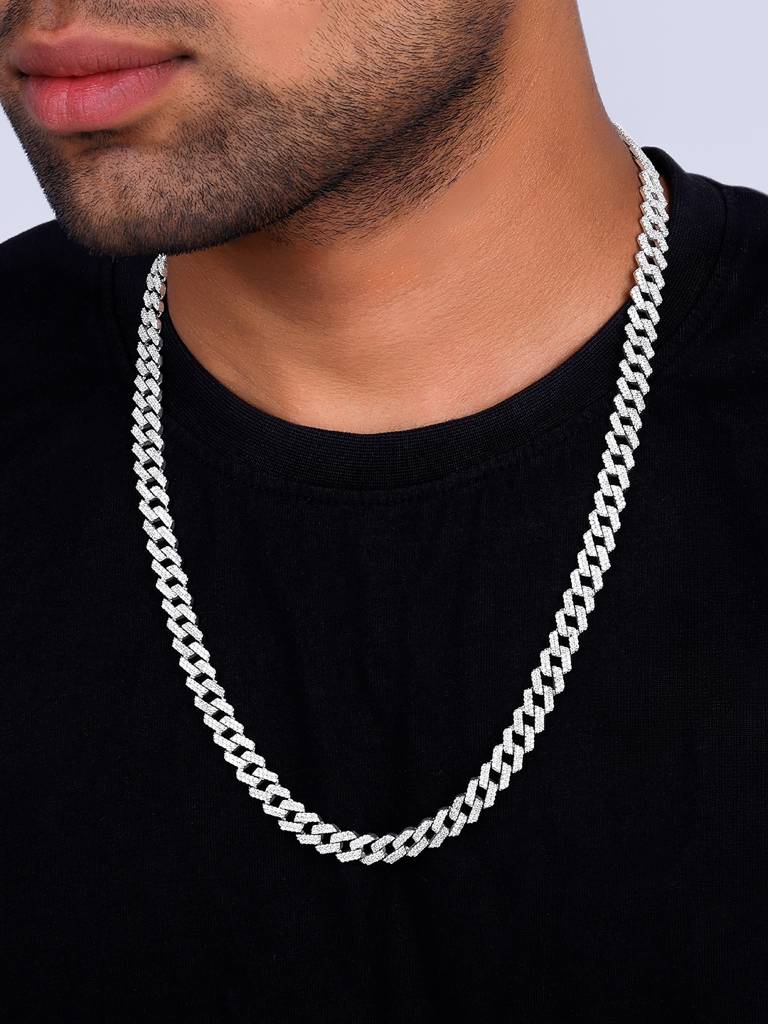 Silver Boldness Chain For Him : CH0174