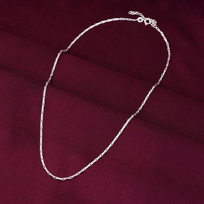 Giva 925 Silver Ridges Of Shine Chain : CH086