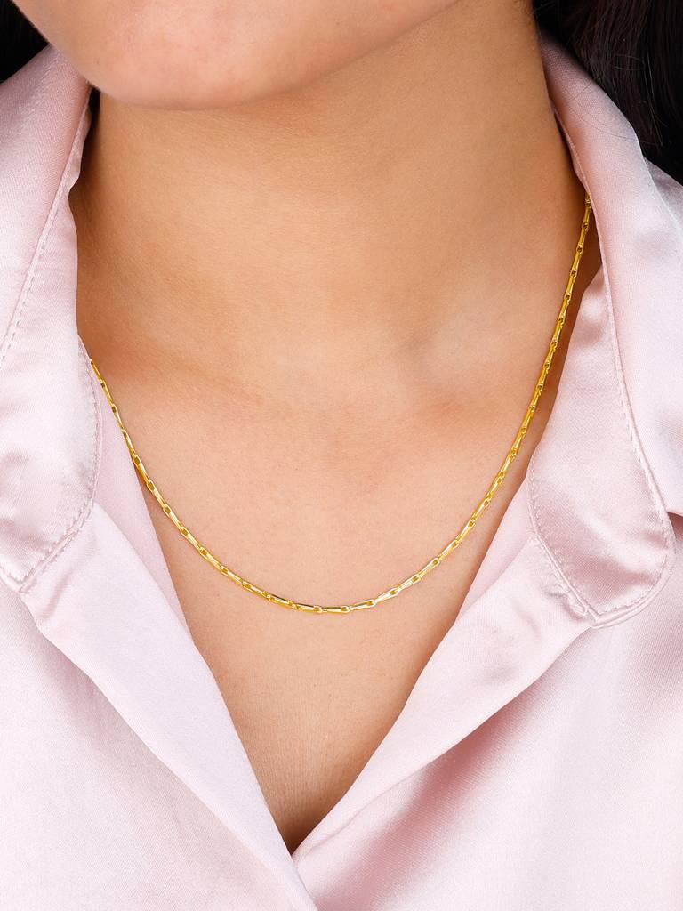 Giva 925 Sterling Silver Golden Summers Song Chain