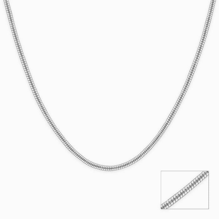 Giva 925 Sterling Silver Round Chain| Gifts For Women And Girls | With Certificate Of Auth : CH096